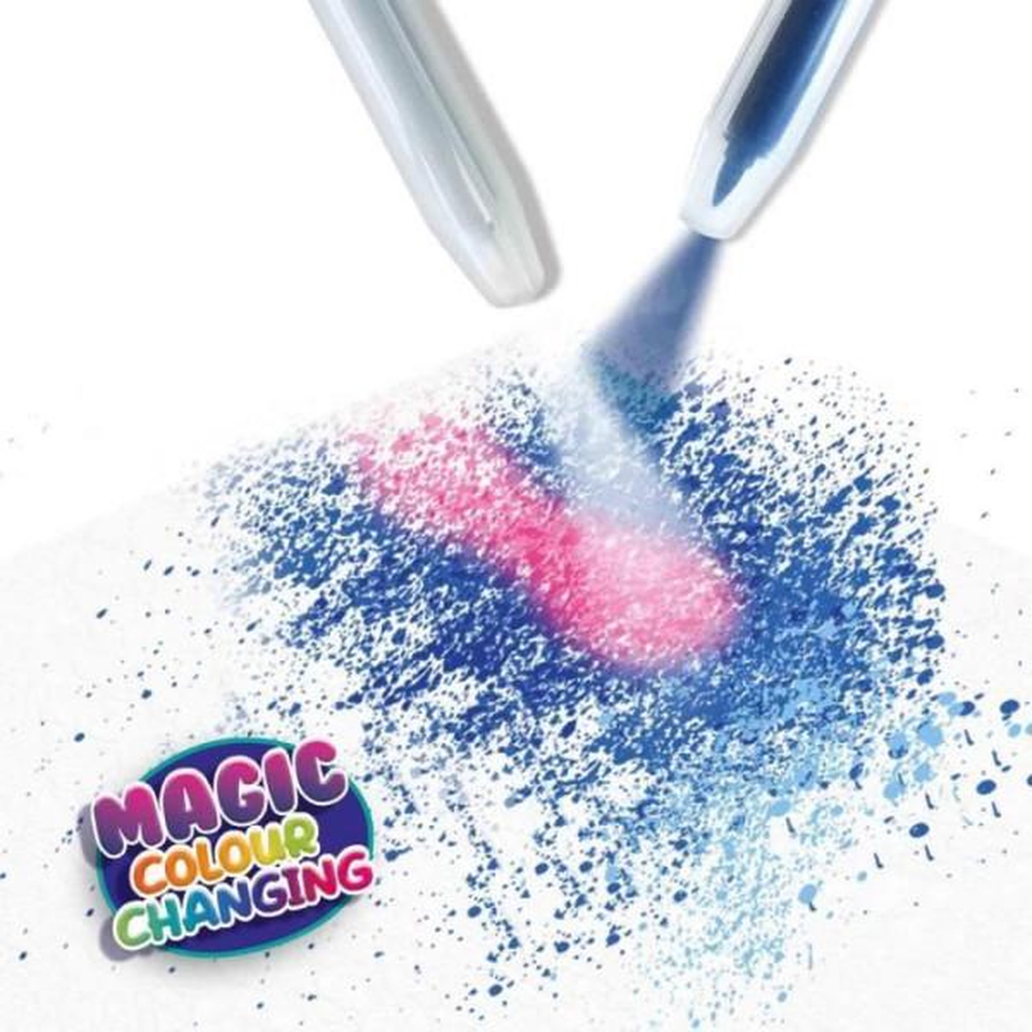 Voir la diapositive 4 : SES Creative Blow airbrush pens - Changement de couleur magique