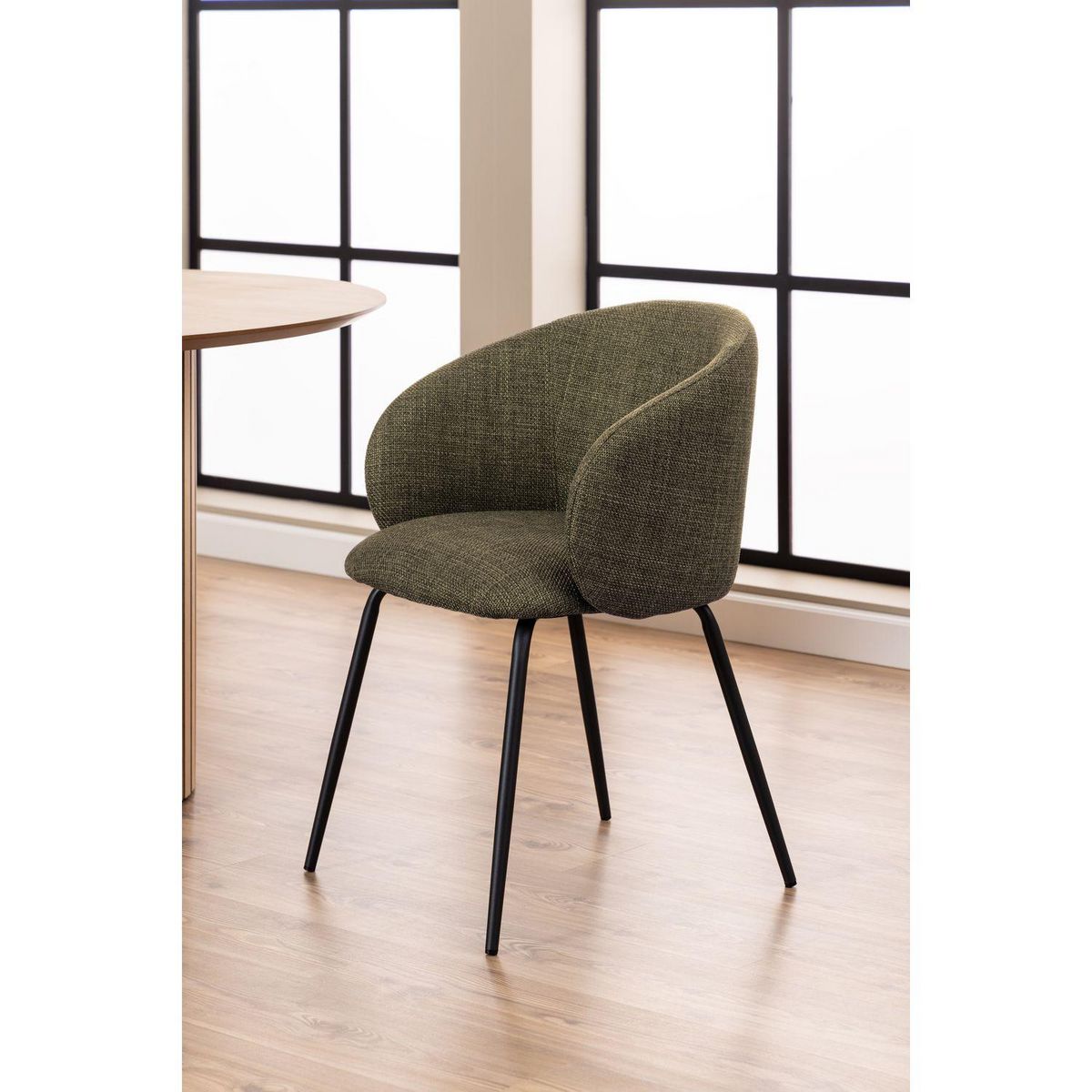 TOILINUX Lot de 2 chaises avec accoudoirs SÖREN