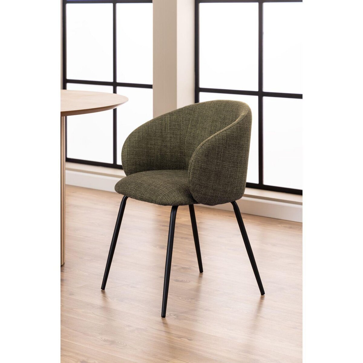 TOILINUX Lot de 2 chaises avec accoudoirs SÖREN