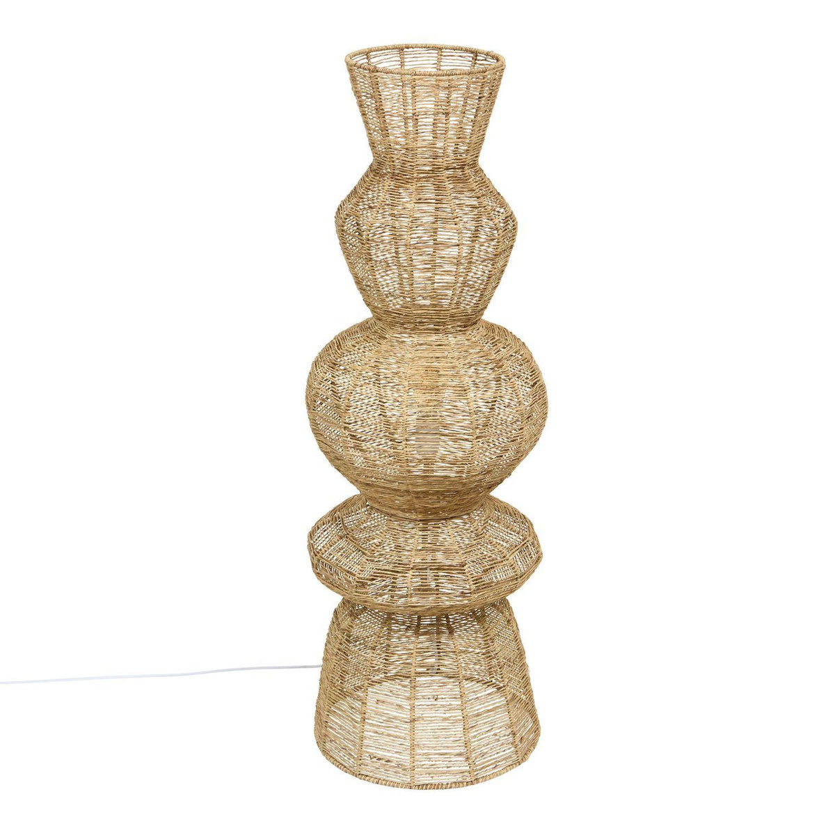 ATMOSPHERA Lampadaire en jute TITUS - Beige