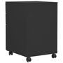 Voir la diapositive 4 : VIDAXL Classeur mobile Anthracite 39x45x60 cm Acier