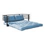 Voir la diapositive 2 : KARUP DESIGN Canapé banquette futon structure noire matelas futon FUNK SOFA