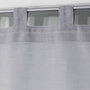 Voir la diapositive 2 : Paris Prix Paire de Voilages  Zazy  60x160cm Gris