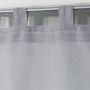 Voir la diapositive 2 : Paris Prix Paire de Voilages  Zazy  60x160cm Gris