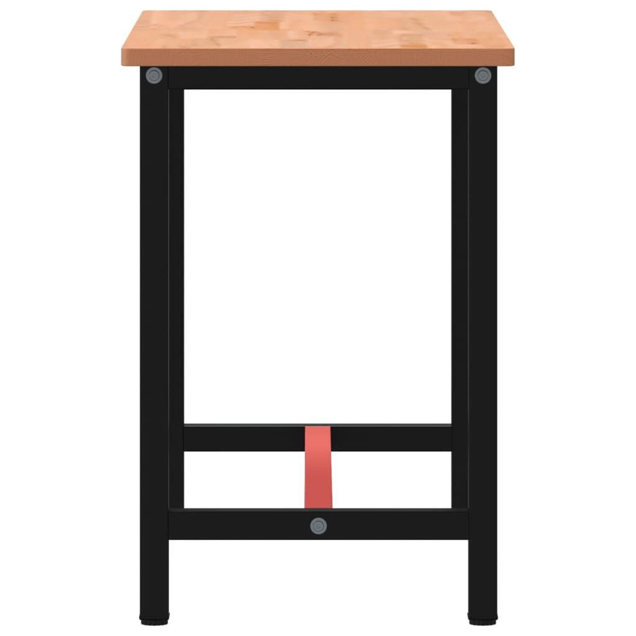 Voir la diapositive 4 : VIDAXL Etabli 115x55x81,5 cm bois massif de hetre et metal