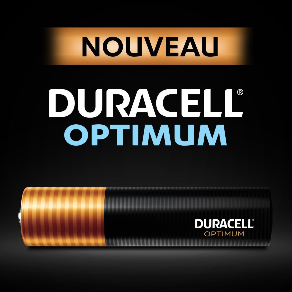 DURACELL Lot de 8 piles duracell AAA optimum