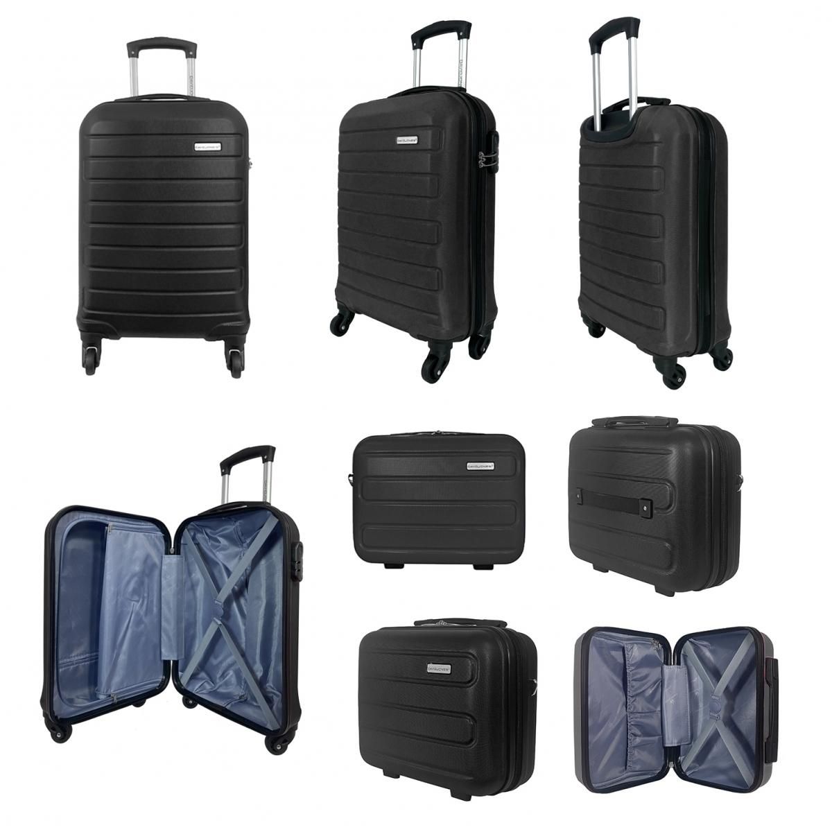 David Jones Lot 2 valises cabine et soute et vanity rigides