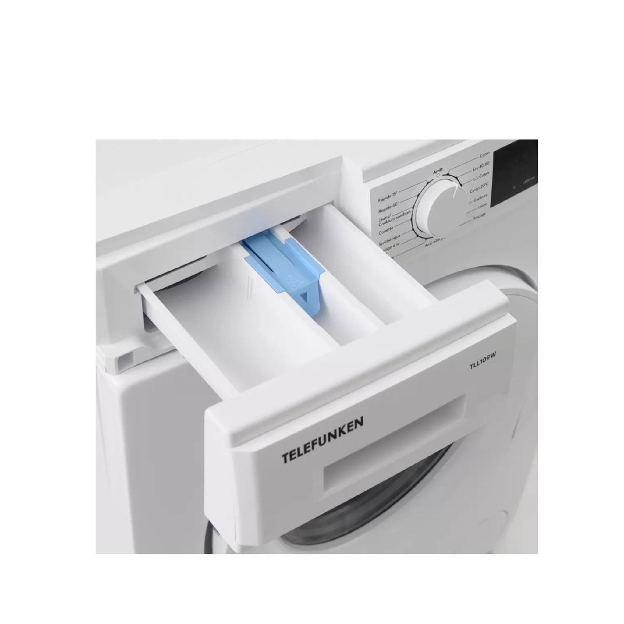 Voir la diapositive 6 : TELEFUNKEN Lave-linge frontal 9 kg 1000 tours/min blanc - tll109w