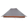 Voir la diapositive 6 : VIDAXL Tente familiaux grise et orange, imperméable pour 12 personnes