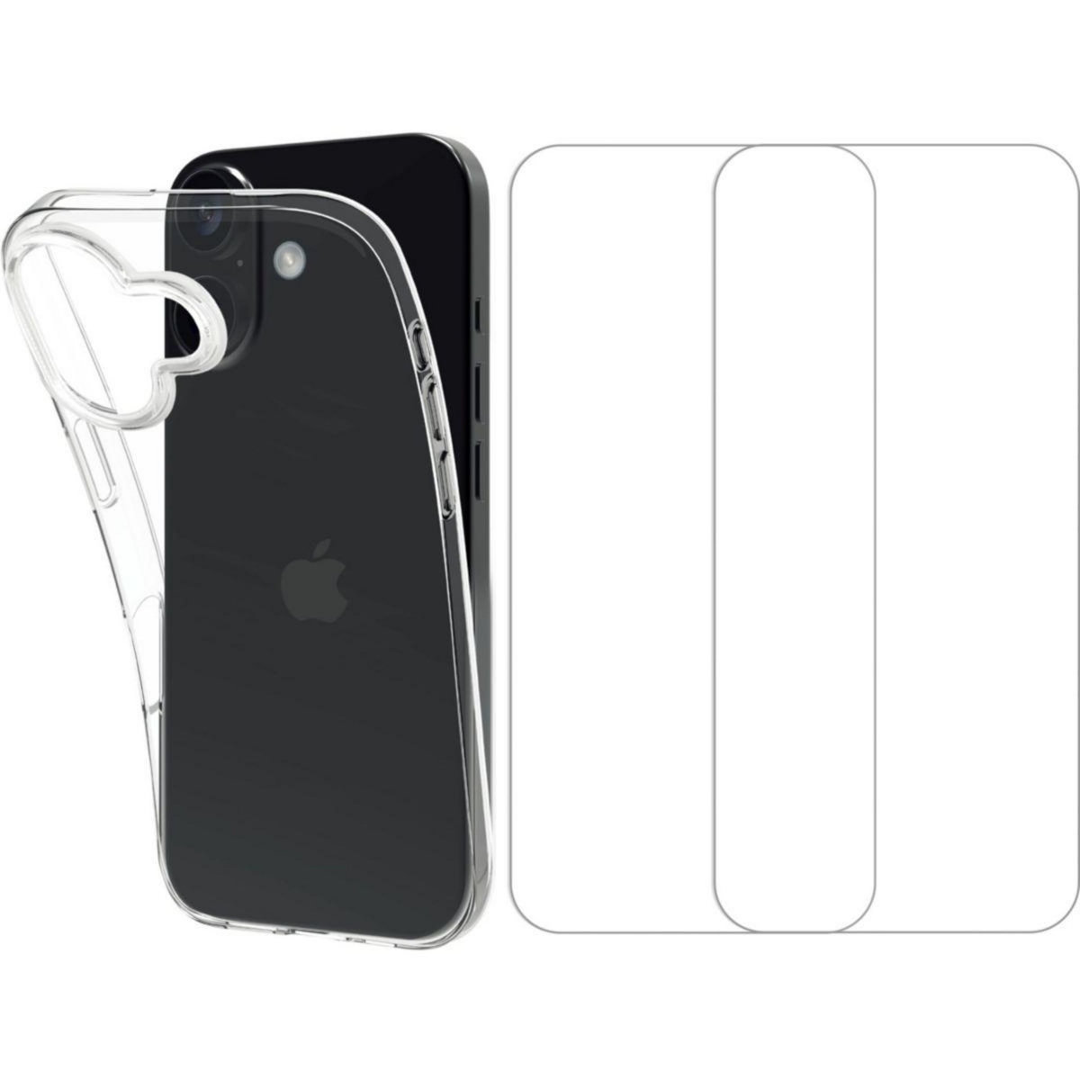 ESSENTIEL B Pack iPhone 17 coque + verre trempé X2