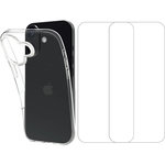 ESSENTIEL B Pack iPhone 17 coque + verre trempé X2
