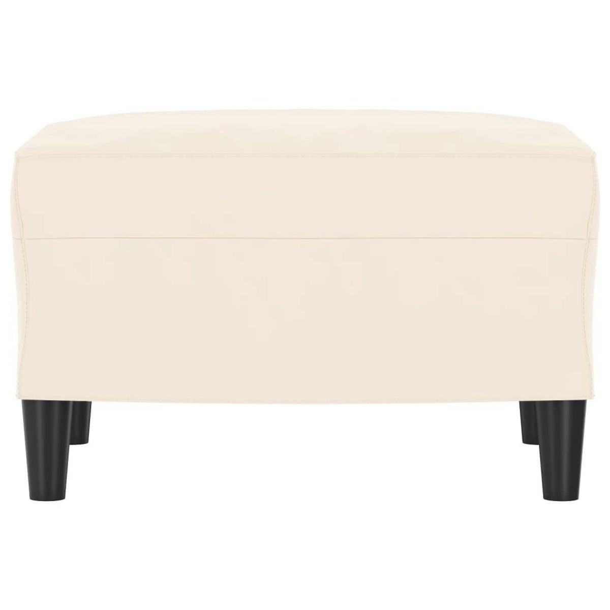 VIDAXL Banc Creme 70x35x41 cm Velours