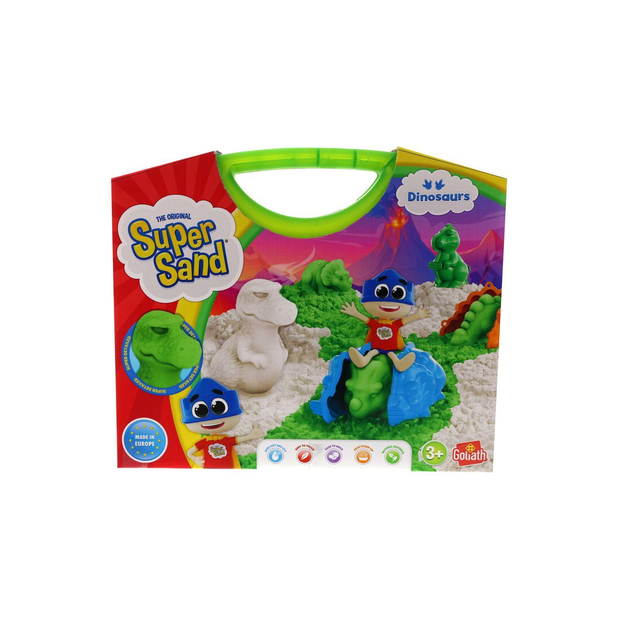 Voir la diapositive 2 : GOLIATH Valise Super Sand - Dinosaures