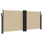 Voir la diapositive 2 : VIDAXL Auvent lateral retractable beige 100x600 cm