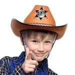 Boland Chapeau De Sheriff Brun - Enfant