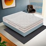 ILOVESLEEP Matelas Ressorts Ensachés RELAX  - Epaisseur 25 Cm - Accueil Mémoire De Forme. Coloris disponibles : Blanc
