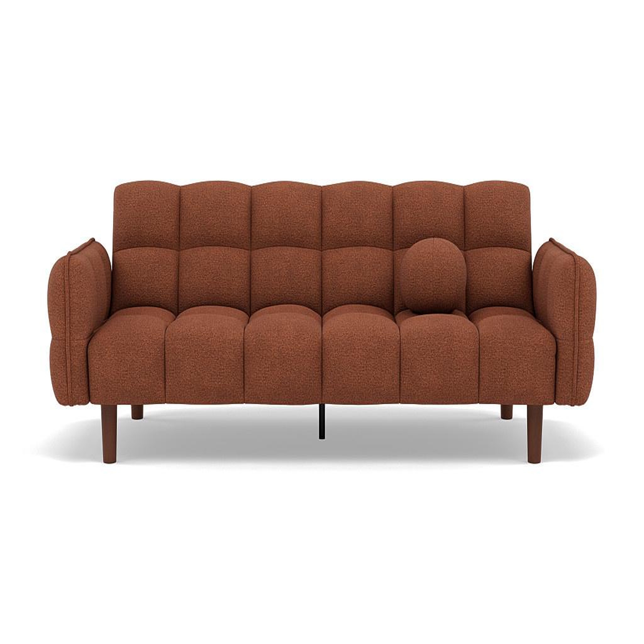 Voir la diapositive 1 : BEST MOBILIER Adam - canapé convertible clic-clac 2 places en tissu texturé