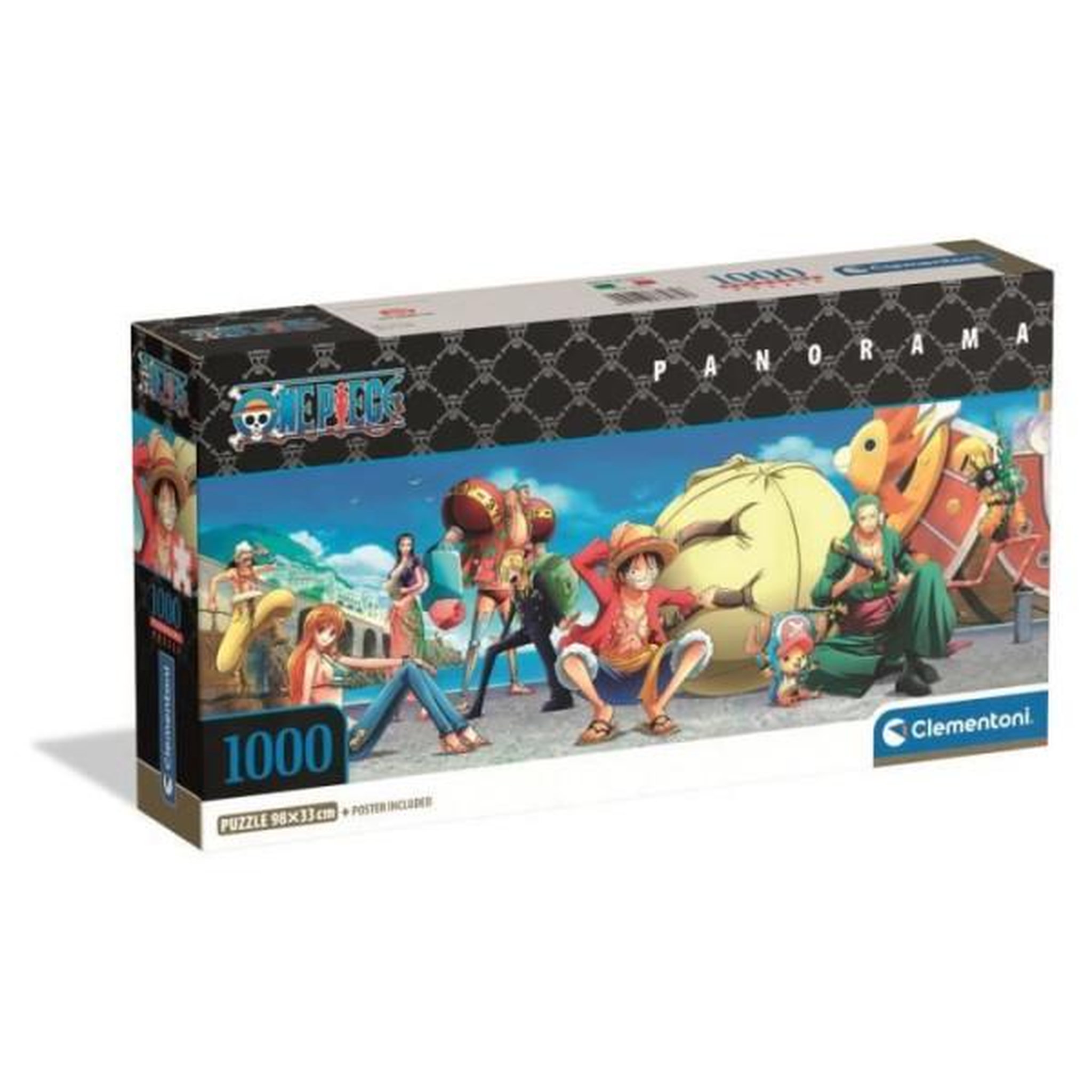 CLEMENTONI Clementoni - compact 1000 pieces panorama - one piece