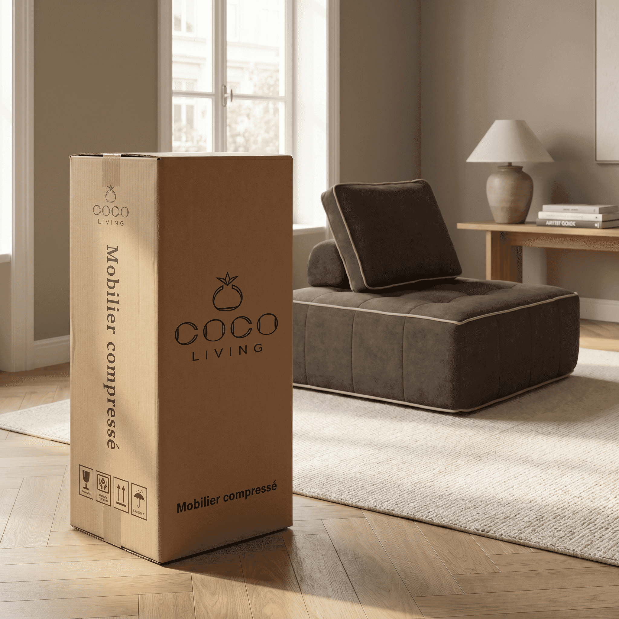Voir la diapositive 3 : COCO LIVING Coco Living Fauteuil Zen