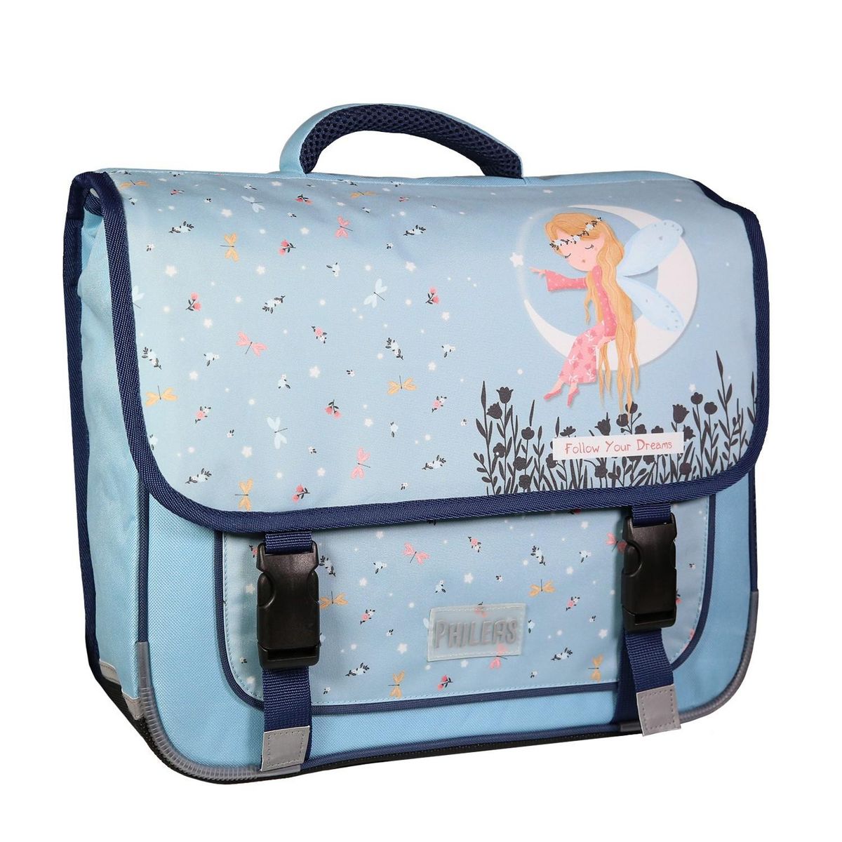 Bagtrotter BAGTROTTER Cartable 38 cm Phileas Bleu