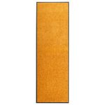 VIDAXL Paillasson lavable Orange 60x180 cm