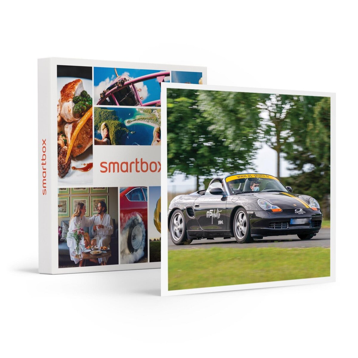 Smartbox Stage de conduite junior : 2 tours de circuit en Lamborghini et 2 tours en Porsche pour 1 enfant - Coffret Cadeau Sport & Aventure