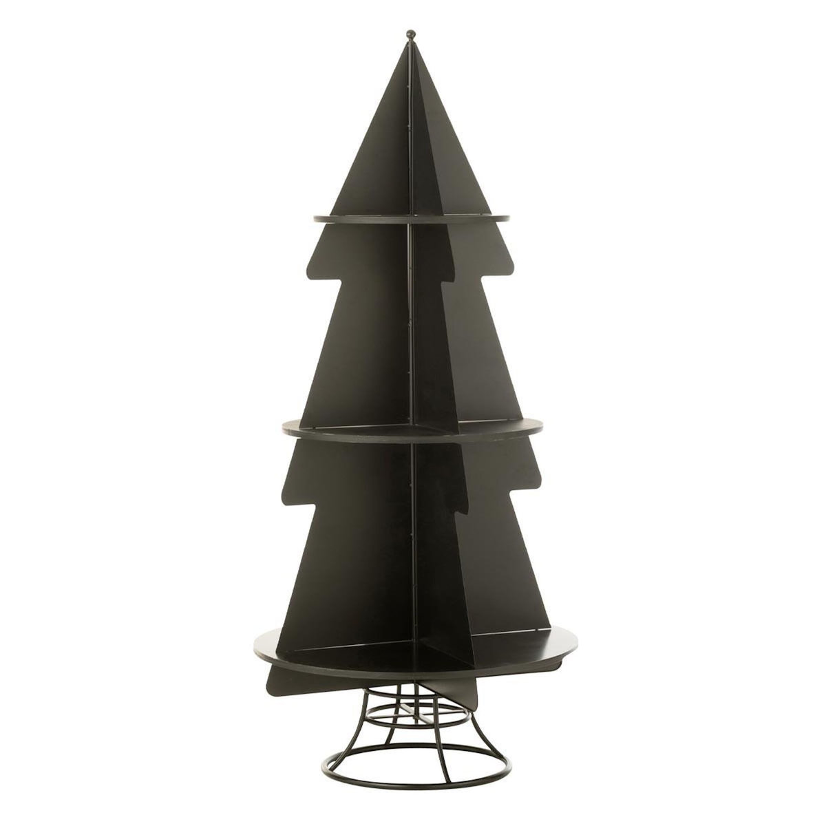 Paris Prix Étagère Sapin 3 Niveaux  Xmas  170cm Noir