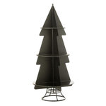 Paris Prix Étagère Sapin 3 Niveaux  Xmas  170cm Noir