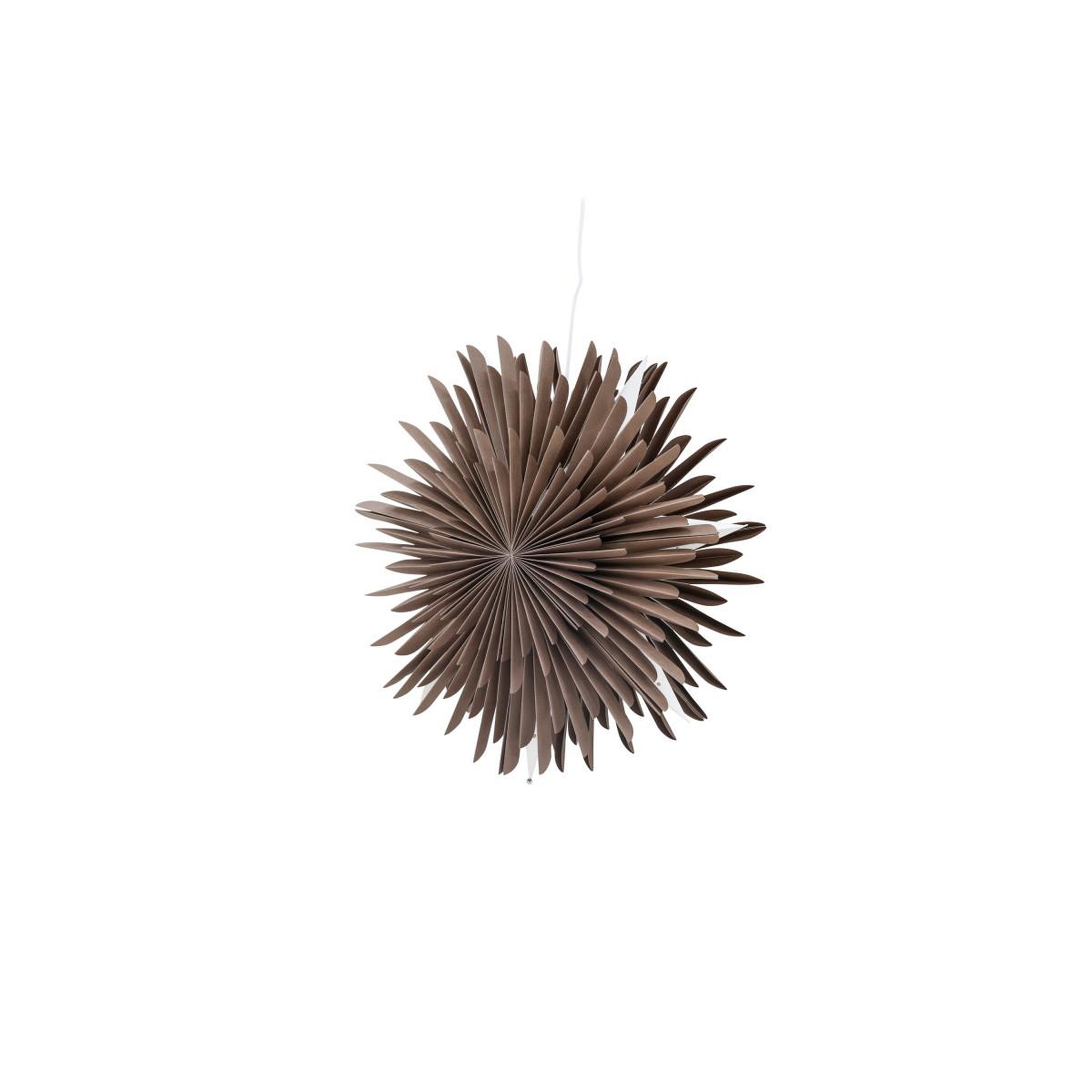 Voir la diapositive 3 : Paris Prix Lampe Suspension Design  Selen  46cm Marron