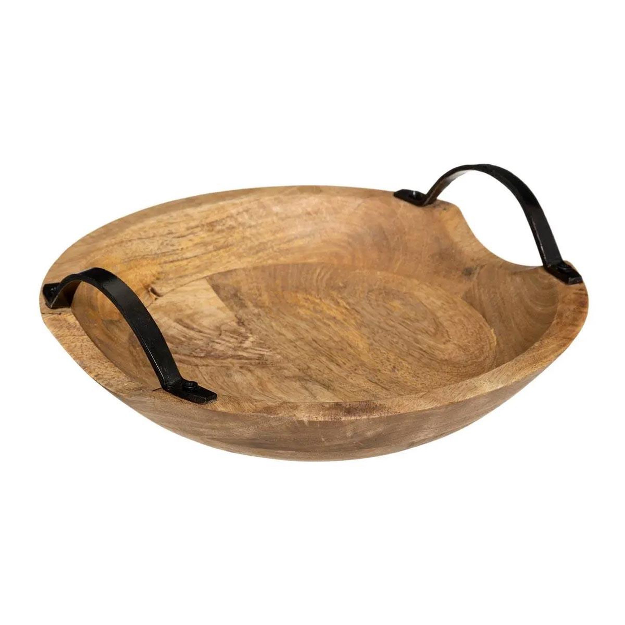 ATMOSPHERA Coupelle déco en bois  wild  29cm naturel