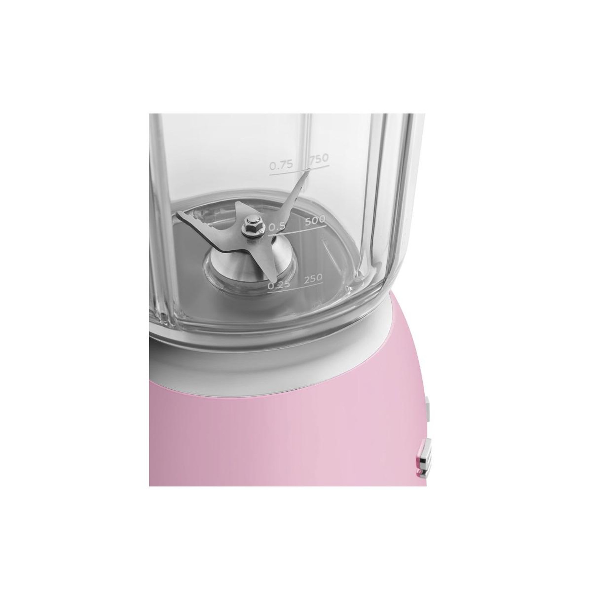 Voir la diapositive 3 : SMEG Blender 1.5l 800w rose - blf03pkeu