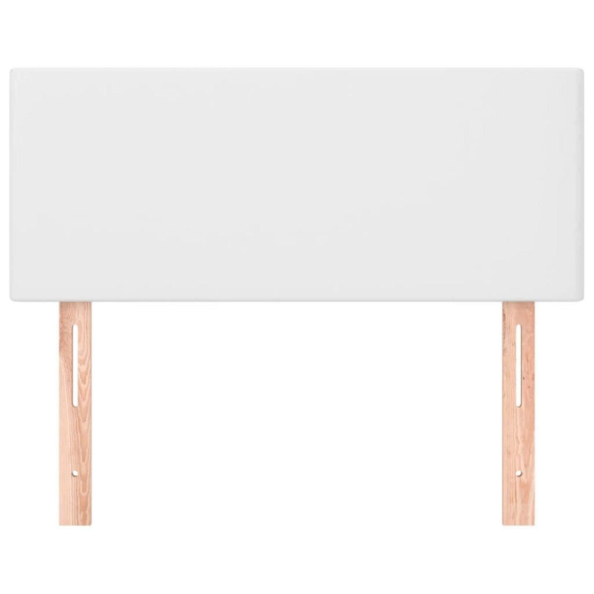 VIDAXL Tete de lit Blanc 90x5x78/88 cm Similicuir