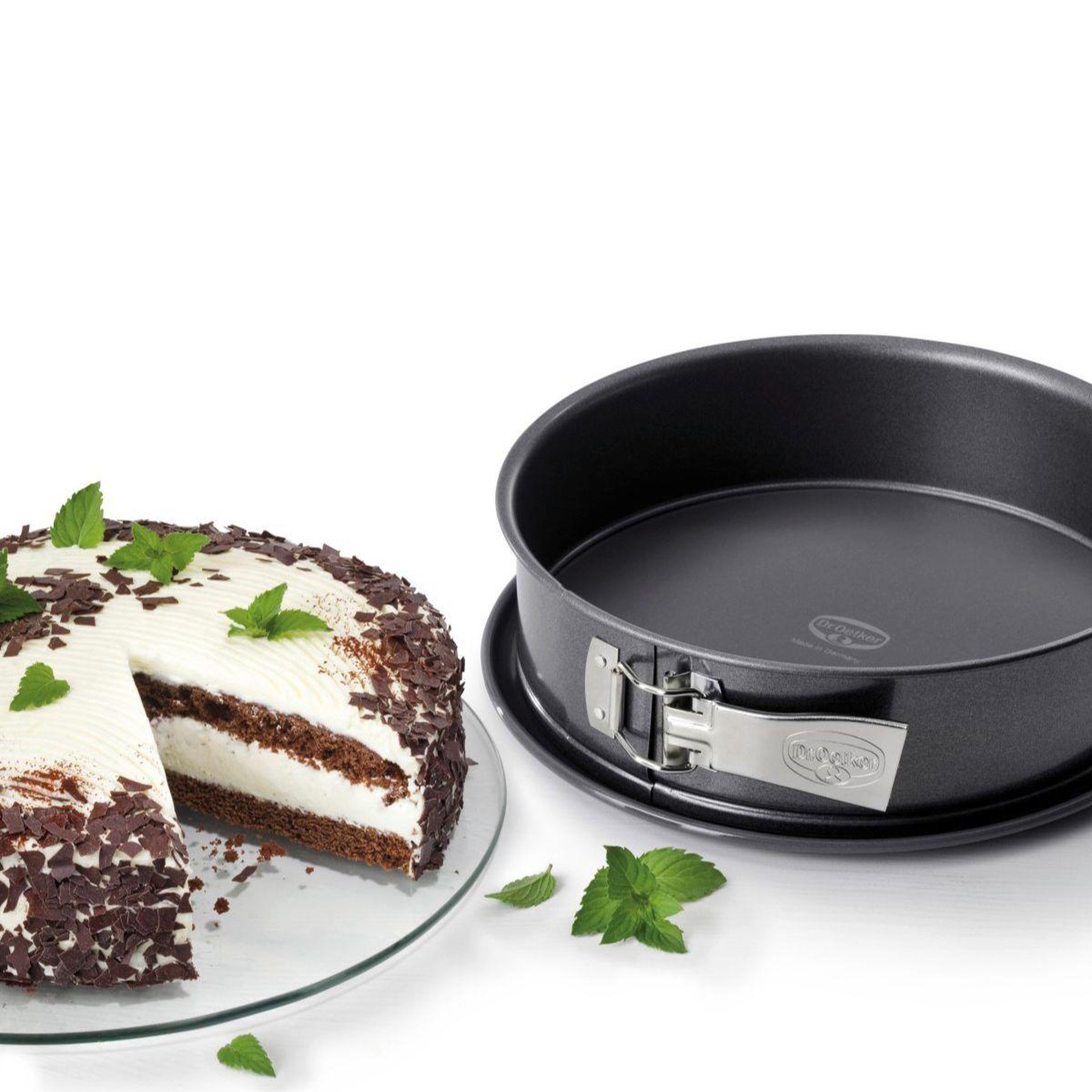 Voir la diapositive 2 : DR.OETKER Moule à charnière rond de 28 cm dr. Oetker back harmonie