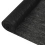 Voir la diapositive 1 : VIDAXL Filet brise-vue Noir 1,5x25 m PEHD 150 g/m^2