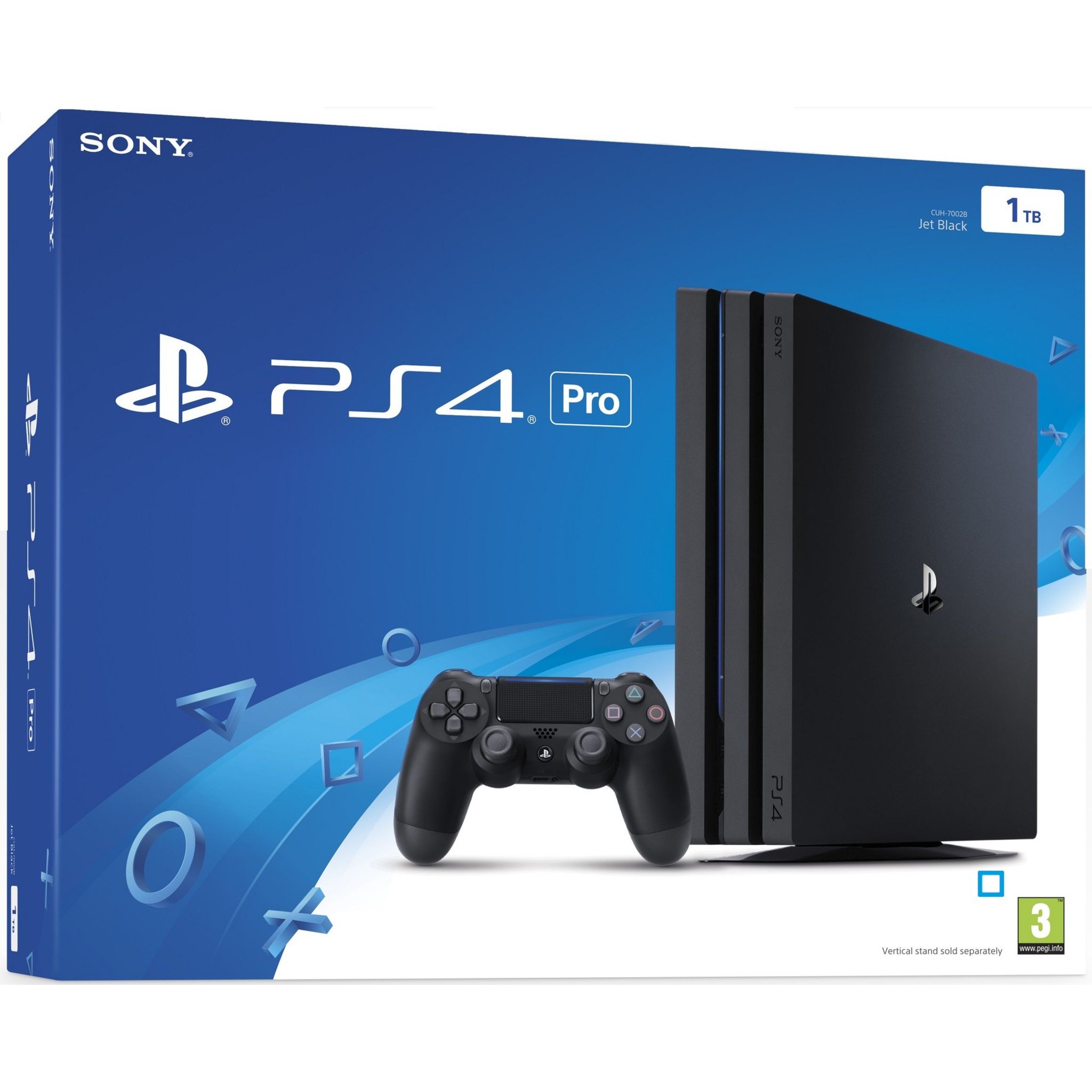 SONY Console Playstation 4 Pro 1To Noire pas cher Auchan.fr