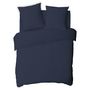 Voir la diapositive 3 : FUTURE HOME Drap housse uni en coton 57 fils
