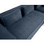 Voir la diapositive 6 : LISA DESIGN Stella - canapé d'angle droit - 4 places - en tissu texturé