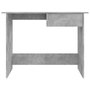 Voir la diapositive 4 : VIDAXL Bureau Gris beton 100x50x76 cm Bois d'ingenierie