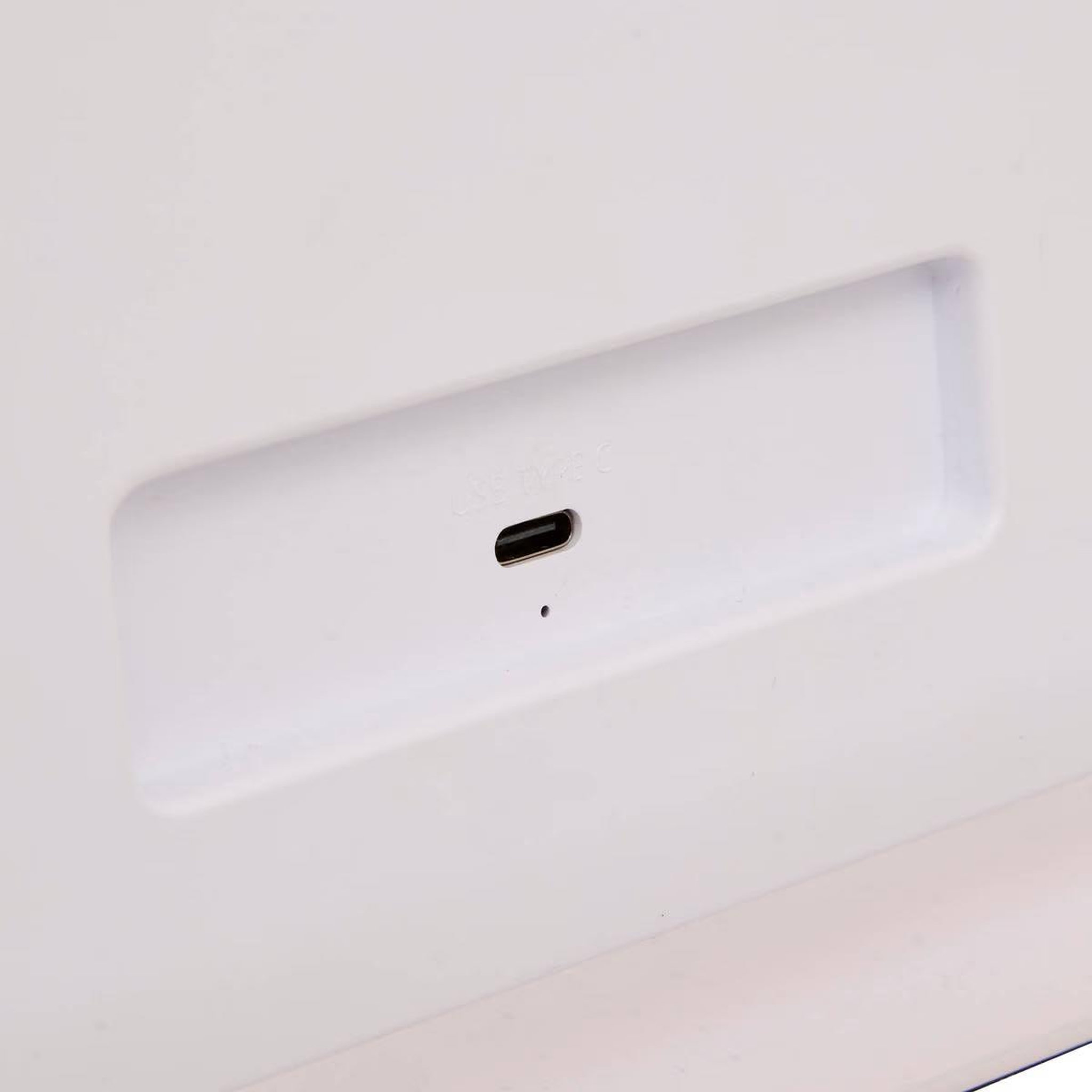 Voir la diapositive 3 : FIVE Miroir led pivotant  holly  43cm blanc