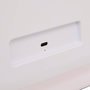 Voir la diapositive 3 : FIVE Miroir LED Pivotant  Holly  43cm Blanc