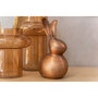 Voir la diapositive 2 : Paris Prix Vase Boule Design en Verre  Rita  19cm Orange