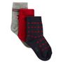 Voir la diapositive 1 : IN EXTENSO Lot de 3 paires de chaussettes garçon