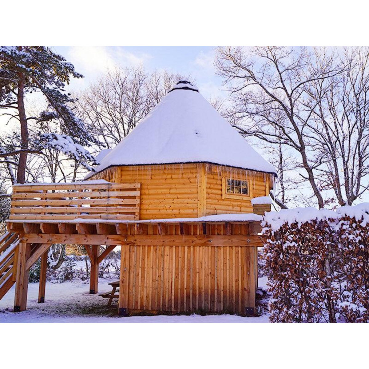 Smartbox 3 jours insolites en famille en kota finlandais près de Clermont-Ferrand - Coffret Cadeau Séjour