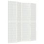 Voir la diapositive 2 : VIDAXL Cloison de separation pliable 4 panneaux 160x170 cm Blanc