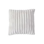 TOILINUX Coussin SELA imitiation fourrure. Coloris disponibles : Beige, Vert, Noir, Jaune, Blanc