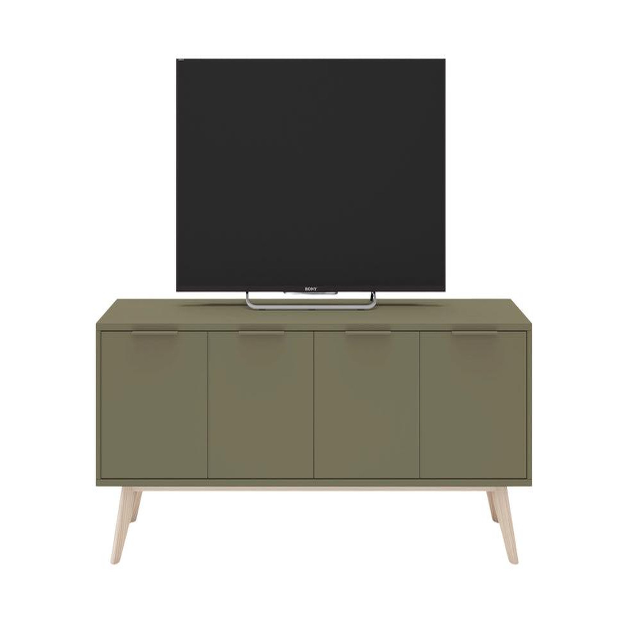 Voir la diapositive 5 : CASANOVA PARIS Uro - meuble tv 140cm en mdf vert
