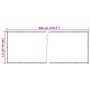 Voir la diapositive 6 : VIDAXL Ecran de balcon Beige 120x600 cm Tissu Oxford