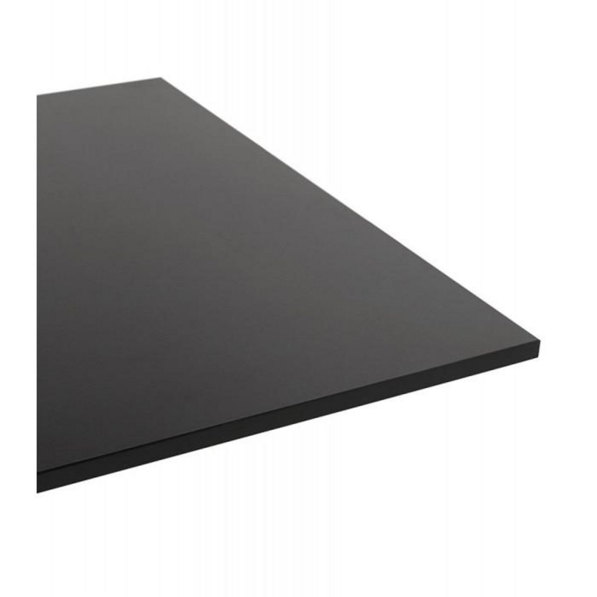 Paris Prix Table Haute Mange-Debout  Pansy  160cm Noir & Argent