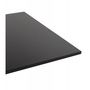 Voir la diapositive 6 : Paris Prix Table Haute Mange-Debout  Pansy  160cm Noir & Argent