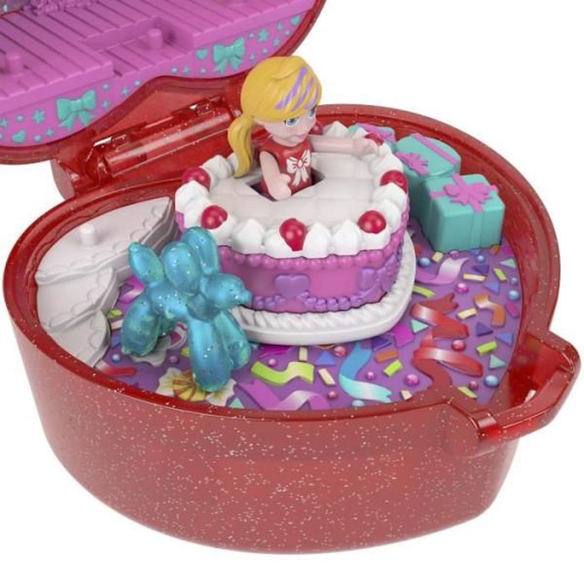 Voir la diapositive 5 : POLLY POCKET Polly pocket - coffret boîte a bijoux - 80eme anniversaire de mattel - polly pocket - jgk21